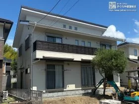 お住まいを長く綺麗に保ち、ツヤ感が眩しい外壁塗装工事