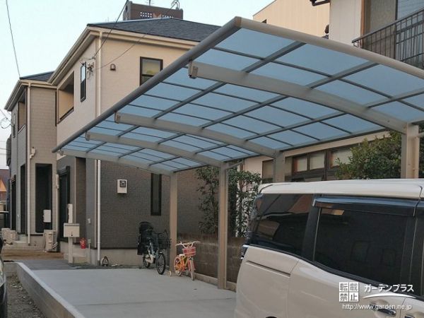 シンプルで暮らしやすい旗竿地の新築外構工事