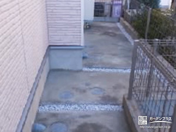 犬走り舗装工事