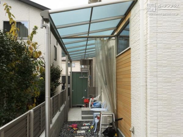 No.7770 癒しの空間で家事効率も上がるテラス屋根の設置工事