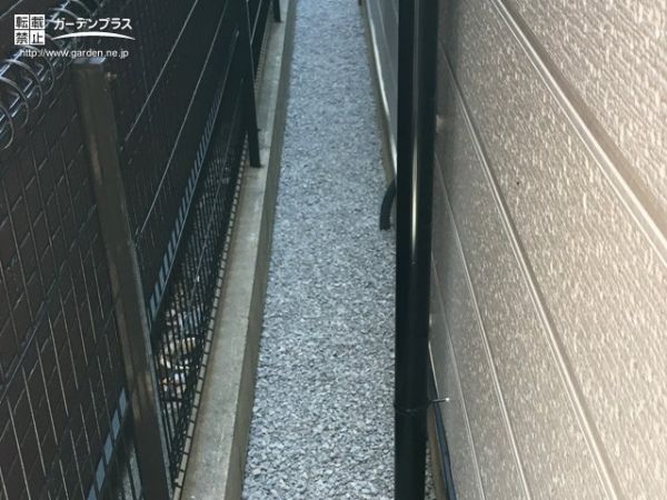 雑草を防いで防犯性を高める犬走りのリフォーム工事