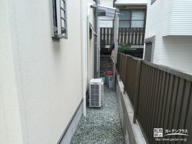 勝手口まわりの利便性がアップするテラス屋根